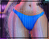 LEY| flow bikini blue