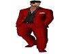 ASL Jens Red/ Black Suit