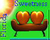 FLS Golden Heart Sofa