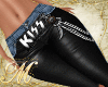 RLL Leather Jeans
