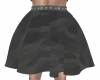 Black Camo Skirt