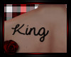 ♛ King Back Tattoo