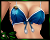 [AG]Blue Xmas Bra Set