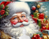 Santa full background
