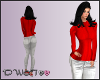 D- Fall Red Sweater Md