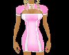 CA Pink  Laced Dres