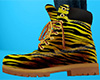 Yellow Stripe Work Boots 3 (F)