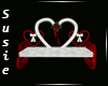 [Q]Lovers Heart Bench