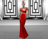 Red Jeweled Gown