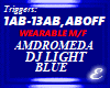 BLUE DJ LIGHT, ANDROMEDA