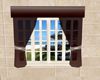 Cocio Wine Window/Curtai