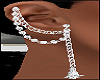 Chain n Pearls Earrings