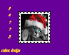 christmas kitty stamp