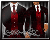 (L) Suit Jacket RedShort