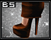 *BS*Shoes Socks Brown