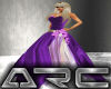 ARC Purple FloweredDress