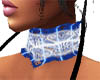 VICTORIAN BLUE CHOKER