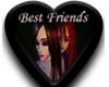 {P}Best Friends Sticker