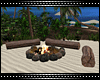 Island Outdoor Fireplace
