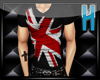 ~H~ UK Vneck Tee