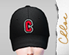 Black Cap "C" + Hair F