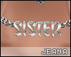 !J! Sister Necklace