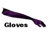 Deep Purple Rose Gloves