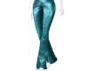 RL Satin Pants Turquoise