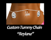 [bamz]Custom tummy chain