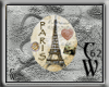Button I Love Paris