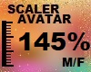 145 % AVATAR SCALER M/F