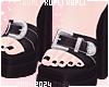 $K Cute Black Sandals