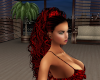 Red Curly Ponytail