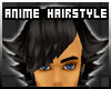 [B] Black Anime Hair