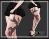 [F] TattooKoi SkirtPlaid