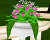 Wedding Pew Decor Orchid