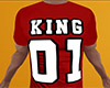 King 01 Shirt Red (M)