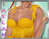 T* Gold Ruffle Bndls