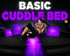 Black/Purple Cuddle Bed