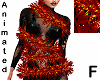 body wrap garland red F