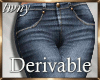 Derivable Flare Jeans