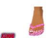 GOYARDINE FLOPS PINK