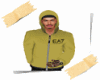 E| Jacket Top Mustard