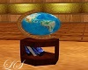 V Library World Globe