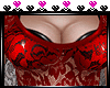 [Night] Lace red blk