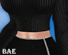 B| Black Knit Skirt RLL