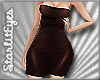*Dark Brown Mini Dress*