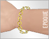.:Eq:. Gold Bracelet