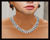 ! M Silver Neck Chain