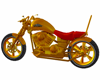 poseless golden bike
